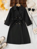 ⁦معطف بناتي طويل خفيف⁩ - الصورة ⁦37⁩