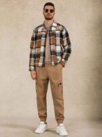 ⁦معطف صوفي قصير عصري للرجال⁩ - الصورة ⁦9⁩