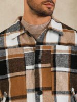 ⁦معطف صوفي قصير عصري للرجال⁩ - الصورة ⁦12⁩