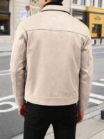 ⁦معطف صوفي قصير عصري للرجال⁩ - الصورة ⁦23⁩