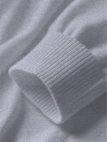 ⁦كنزة صوفية للرجال بياقة عالية وسحاب⁩ - الصورة ⁦11⁩