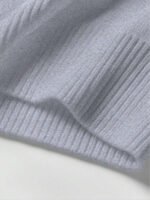 ⁦كنزة صوفية للرجال بياقة عالية وسحاب⁩ - الصورة ⁦12⁩