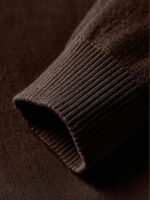 ⁦كنزة صوفية للرجال بياقة عالية وسحاب⁩ - الصورة ⁦25⁩