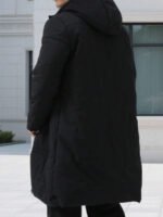 ⁦معطف شتوي كاجوال بغطاء رأس أكمام طويلة⁩ - الصورة ⁦6⁩