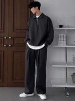 ⁦طقم رياضي فضفاض من قطعتين⁩ - الصورة ⁦7⁩