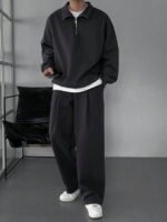 ⁦طقم رياضي فضفاض من قطعتين⁩ - الصورة ⁦9⁩