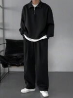 ⁦طقم رياضي فضفاض من قطعتين⁩ - الصورة ⁦10⁩