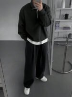 ⁦طقم رياضي فضفاض من قطعتين⁩ - الصورة ⁦11⁩