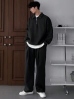 ⁦طقم رياضي فضفاض من قطعتين⁩ - الصورة ⁦12⁩