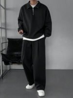 ⁦طقم رياضي فضفاض من قطعتين⁩ - الصورة ⁦14⁩