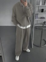 ⁦طقم رياضي فضفاض من قطعتين⁩ - الصورة ⁦16⁩