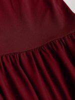 ⁦Sweetra فستان طويل أنيق بحروف منسدلة عند الرقبة والخصر على شكل حرف A، بدون أكمام، متنوع مناسب لارتداء يومي وتنحيف الجسم ،للربيع والصيف⁩ - الصورة ⁦10⁩