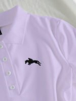 ⁦Elamini فستان نسائي كاجوال بياقة بولو وأكمام قصيرة مطبوعة بطباعة الفارس⁩ - الصورة ⁦31⁩